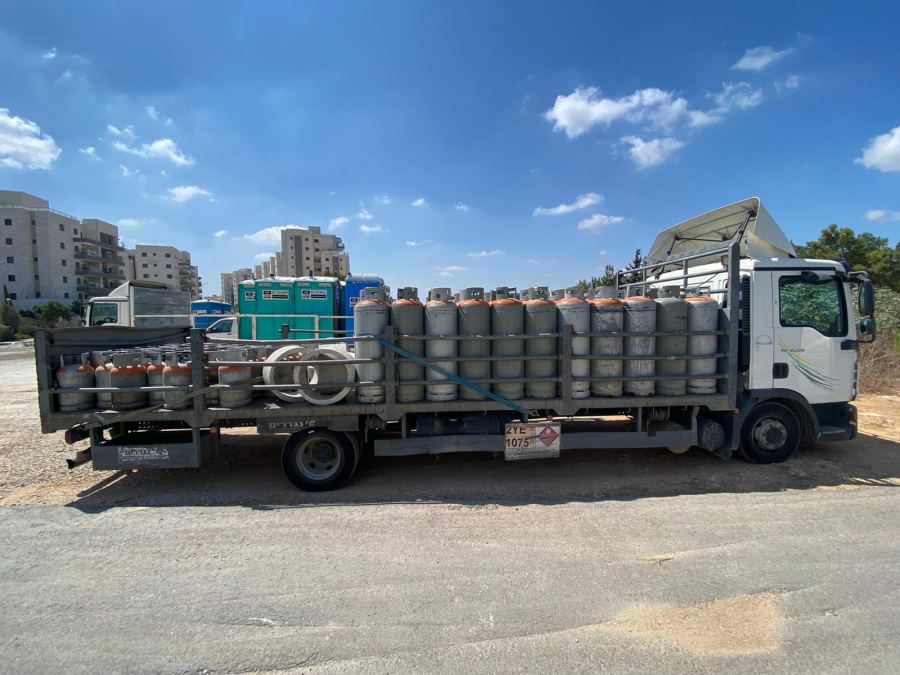 ضبط 120 اسطوانة غاز في باقة الغربية
